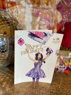 COACH Y2K Poppy Collection Happy Holidays Catalog